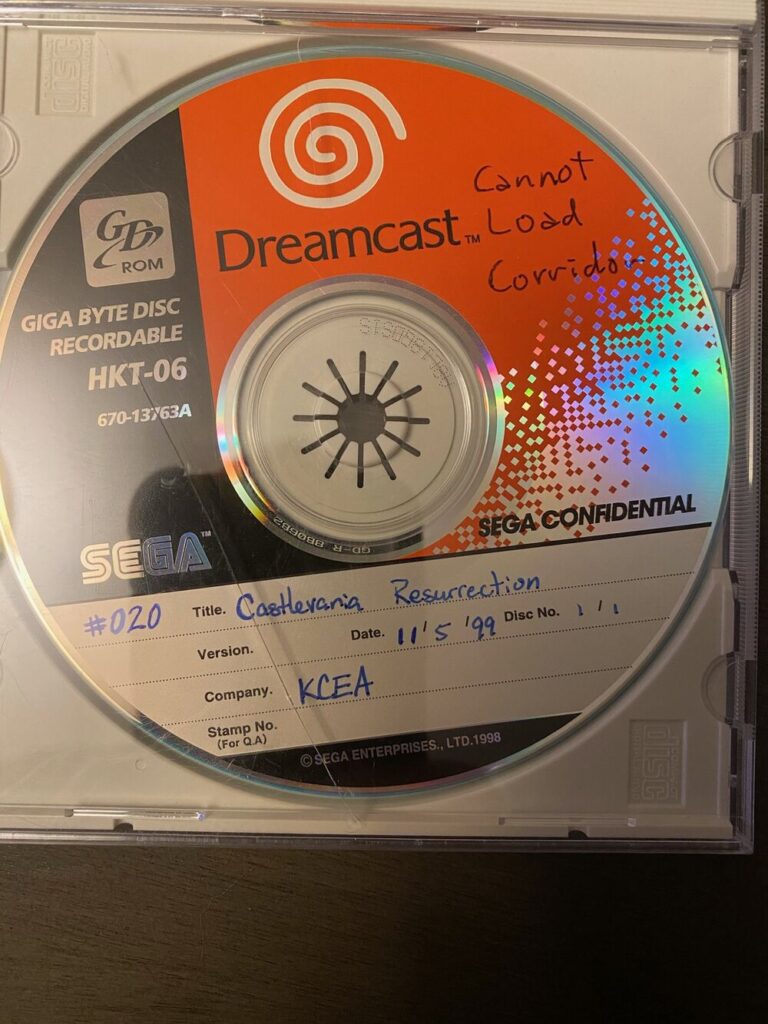 Castlevania Resurrection reaparece em CD para Dreamcast