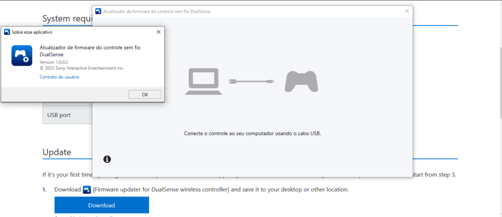 pc update dualsense