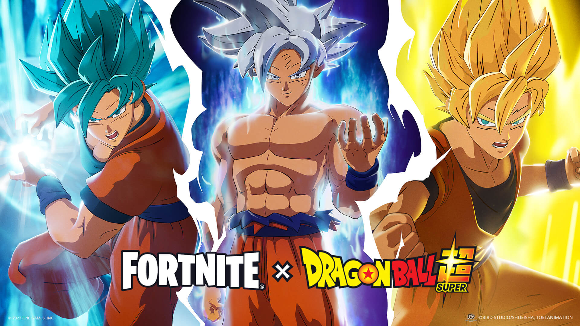 Colaboração Fortnite X Dragon Ball Super