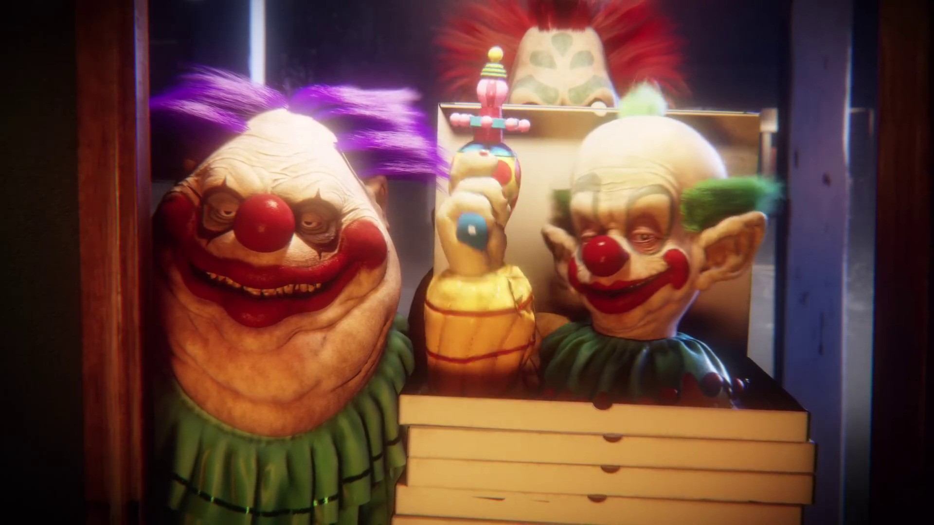 Killer Klowns - Detalhes do Game e Filme