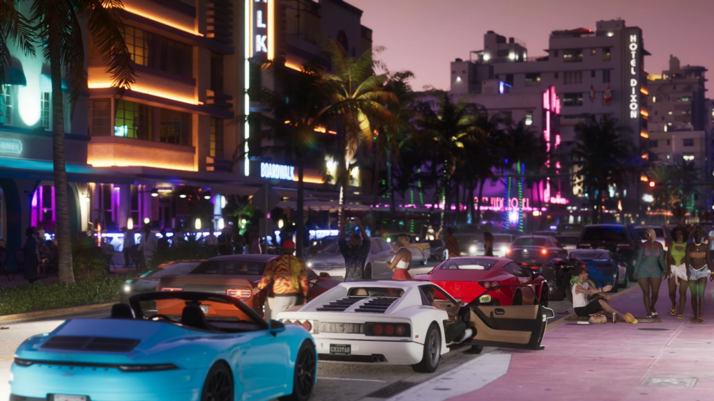 GTA 6 - vida noturna em Vice City