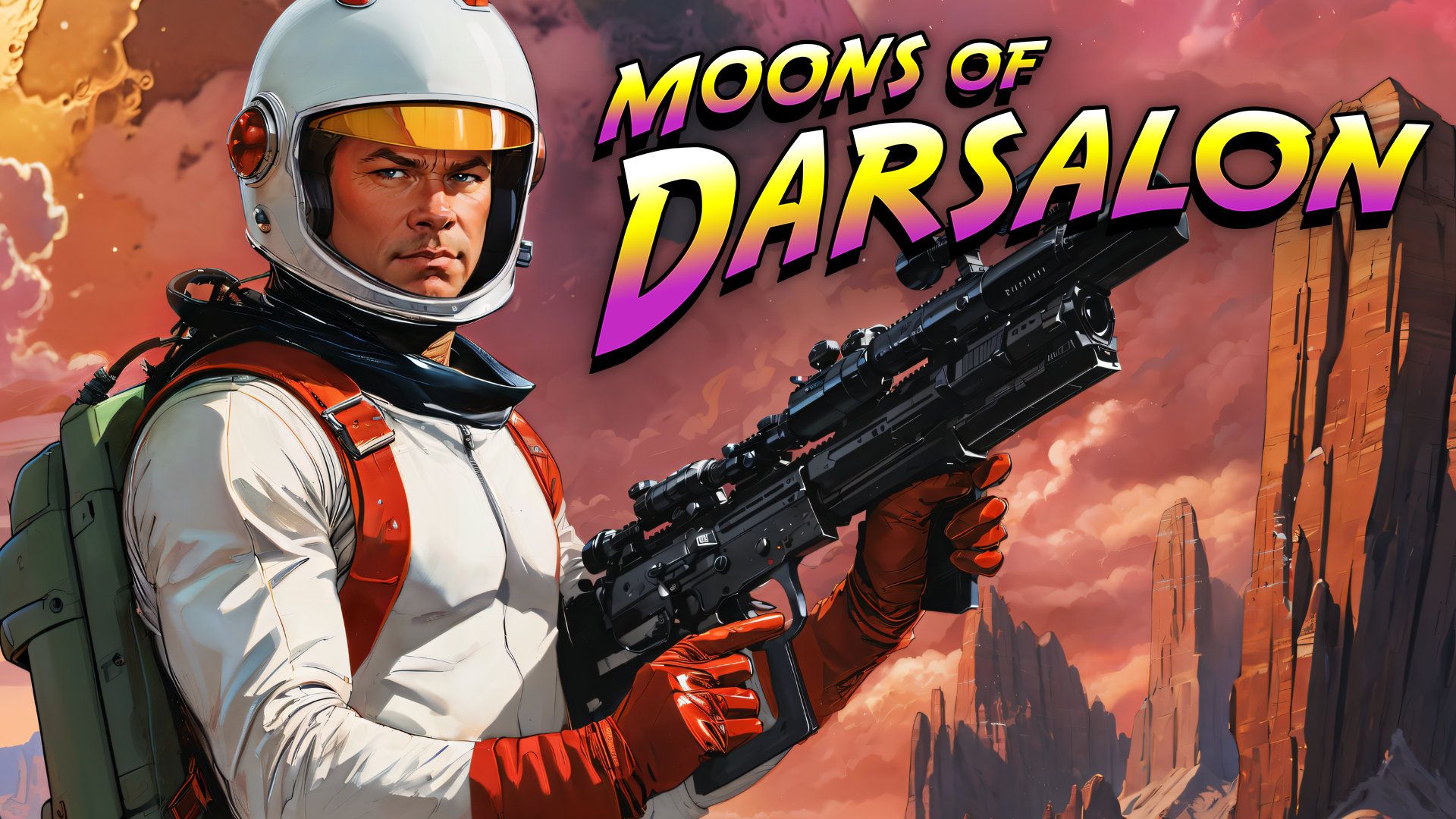 moons of darsalon - Arte principal.