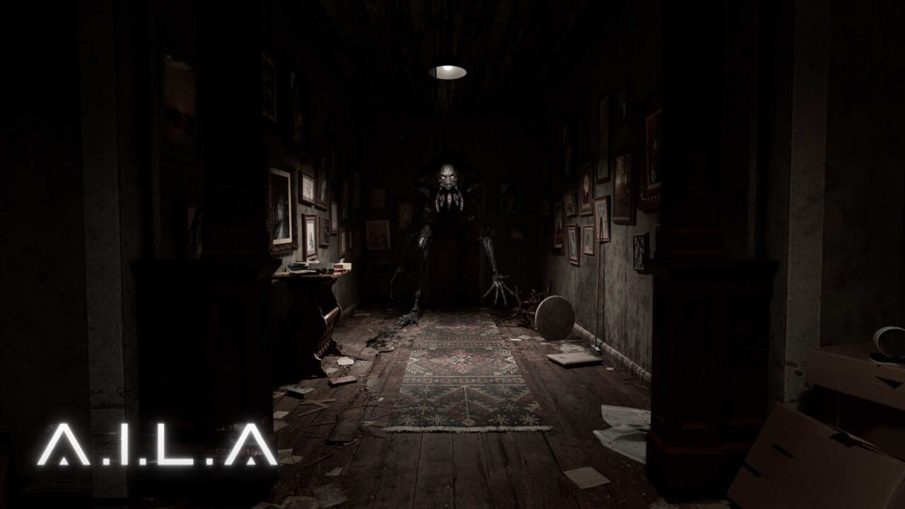 A.I.L.A, jogo de terror brasileiro da Pulsatrix Studios.