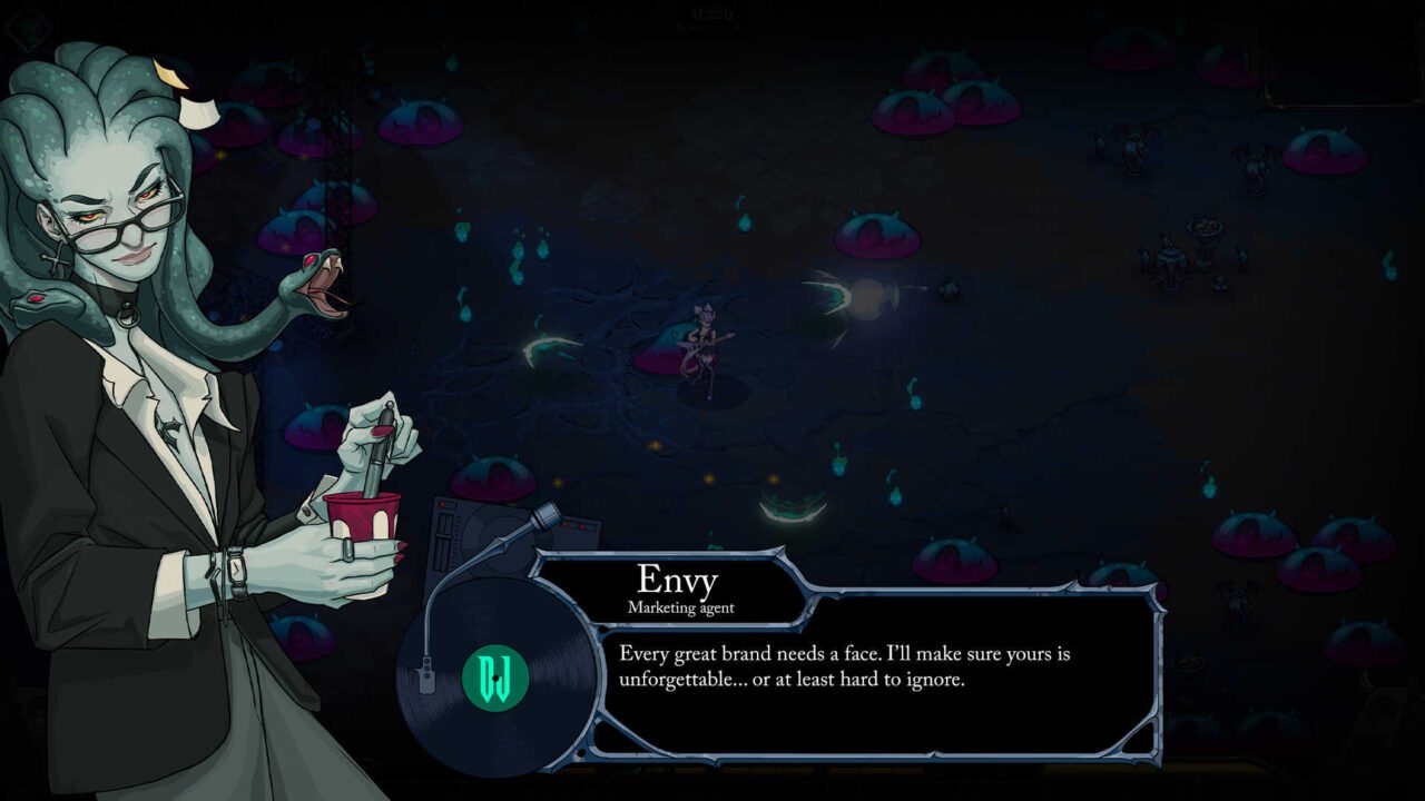 Devil Jam - personagem Envy em destaque.