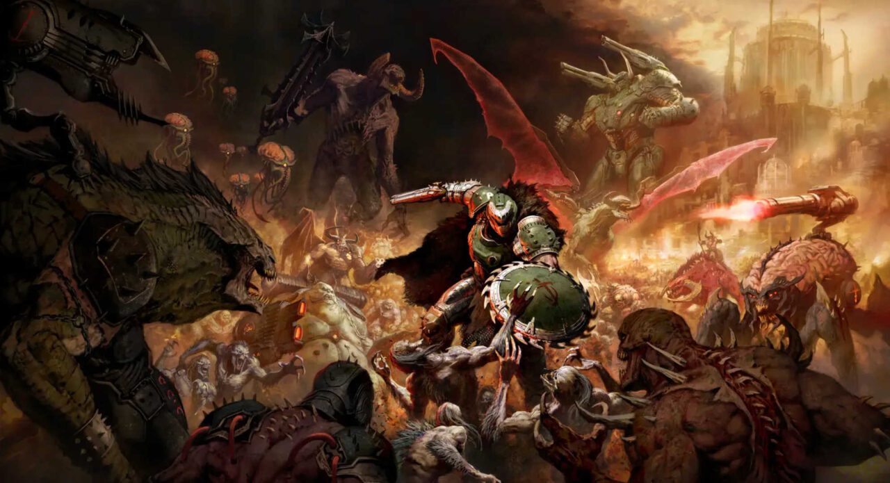 DOOM: The Dark Ages também está dentre os principais lançamentos de jogos do mês de maio.